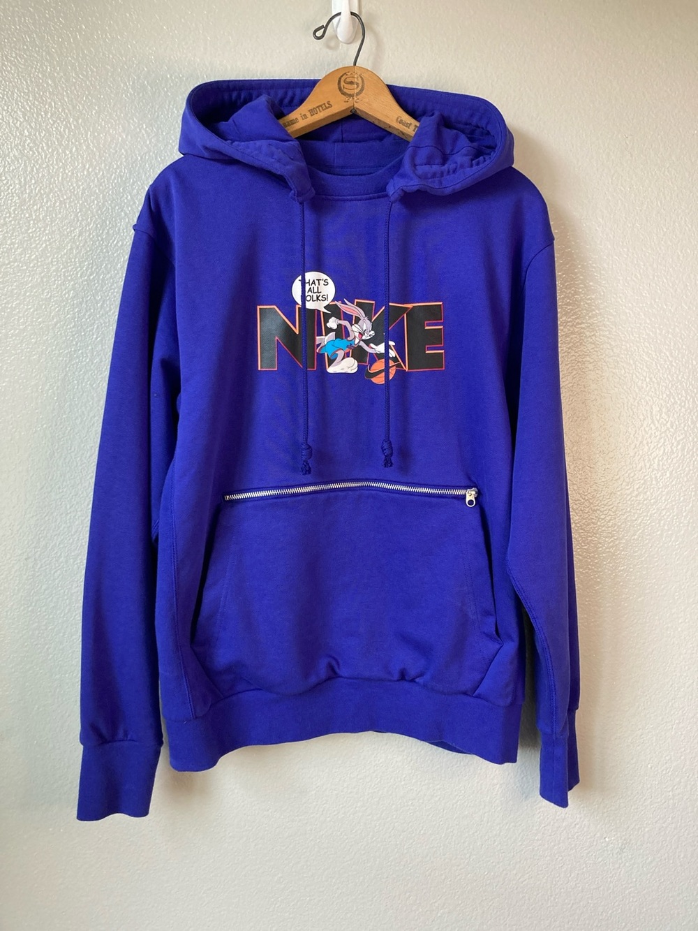 Nike x Space Jam Dri-FIT Standard Issue basketball hoodie Bugs Bunny Basketball